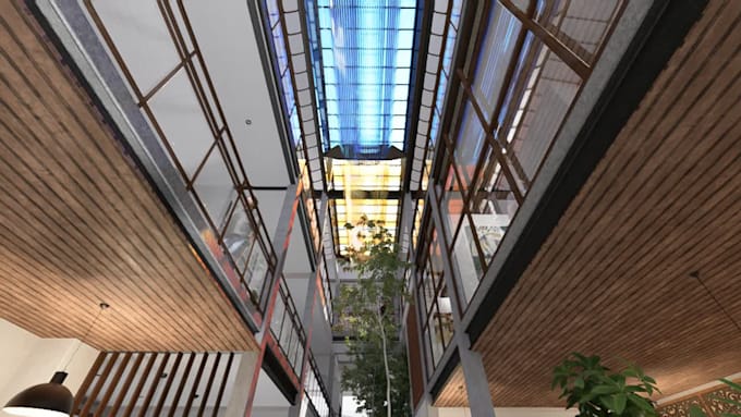 do realistic architectural rendering by d5 render and lumion