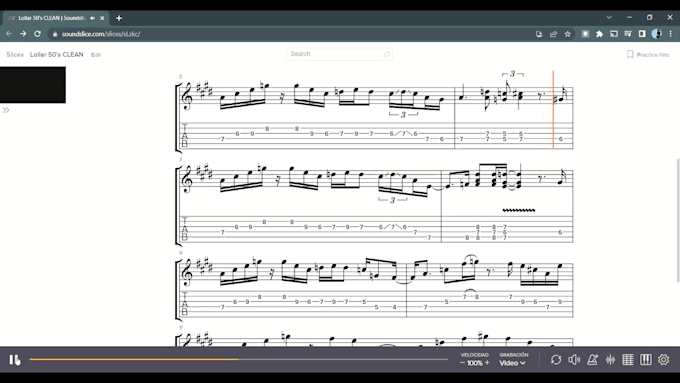 transcribe music into tabs or sheet music