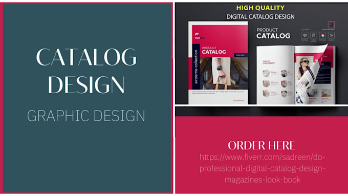 do professional digital catalog design, magazines, look book