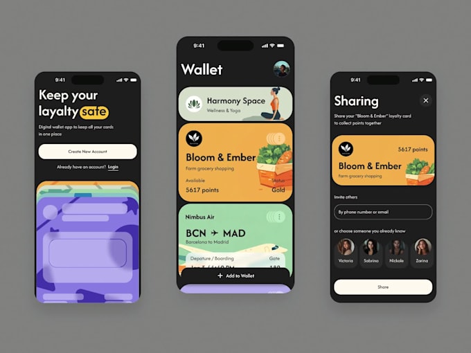 build loyalty reward base app, CRM loyalty app, coupon app