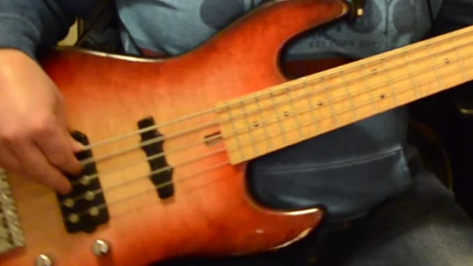 be your pro level session bass player