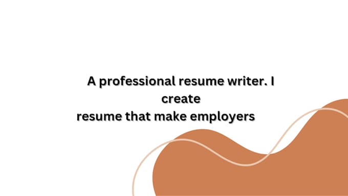 create resumes for students and freshers