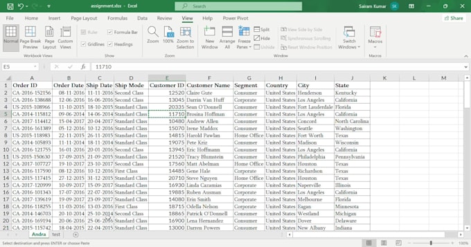 Do data entry typing work in excel, google sheet, and expert in hlookup ...