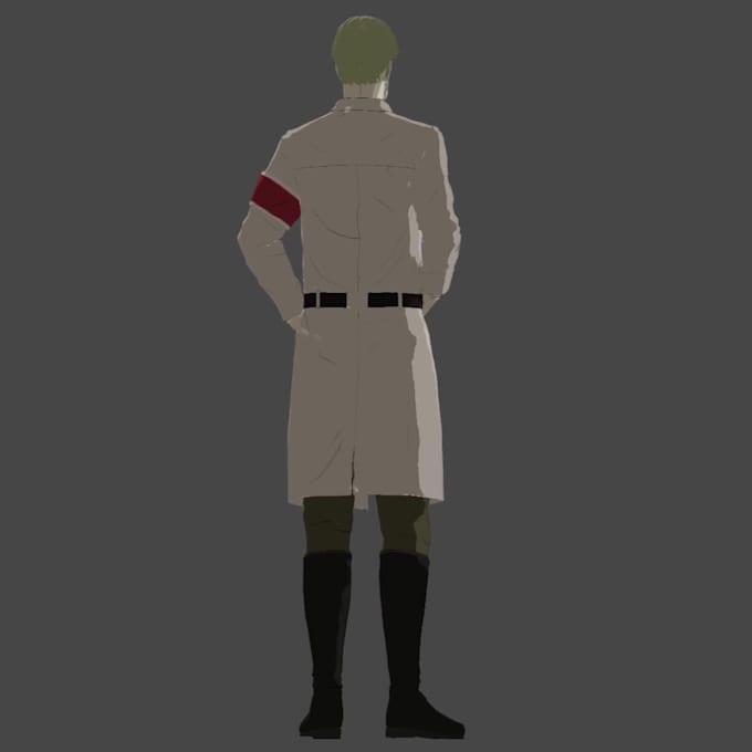 model your character in 3d