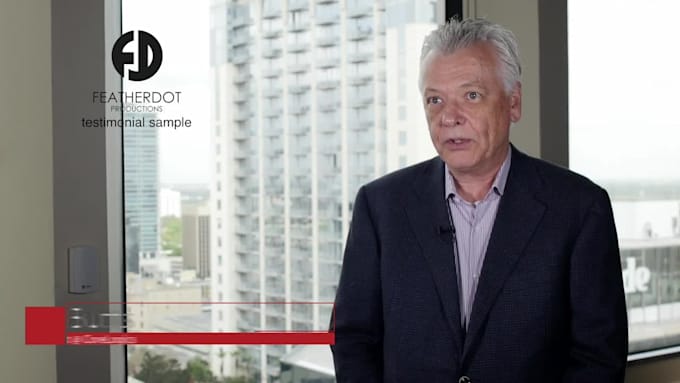 provide you with a branded lower third for name and title