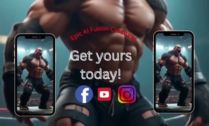 create unique hybrid ai fusion videos
