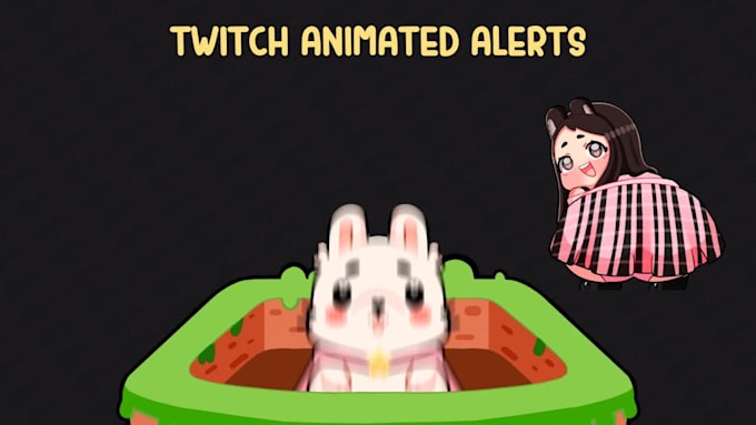 create custom twitch animated alerts for you