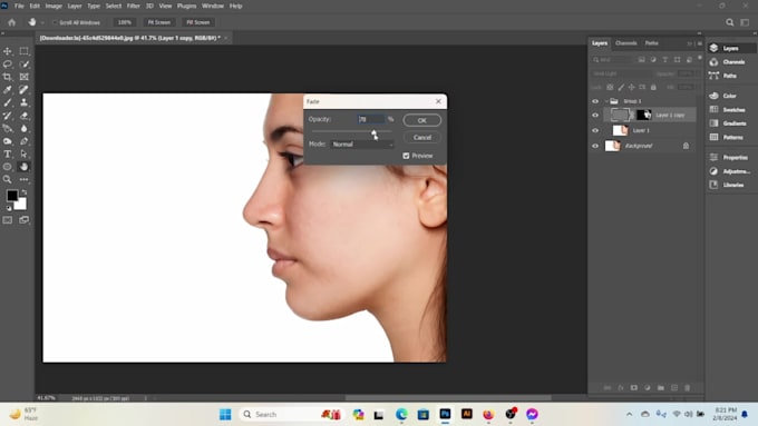 do 10 photo retouch within 1 hour