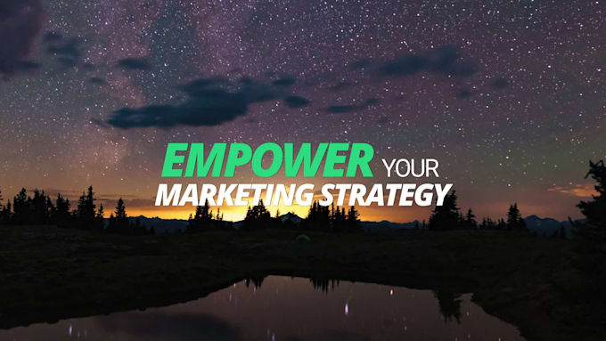 create an amazing commercial video