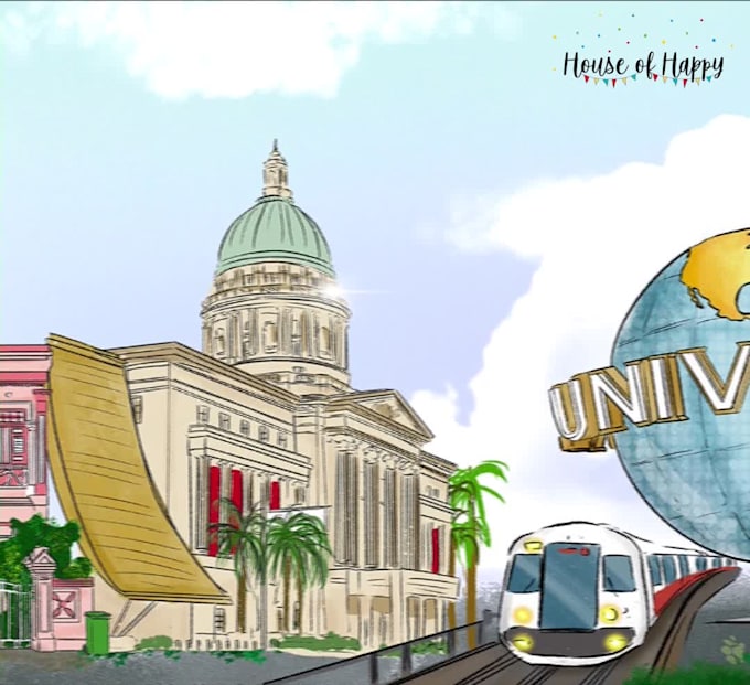 do illustrate landmark and brand advertorial for your brand