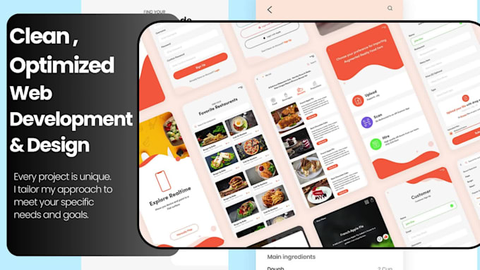 design stunning web pages, landing pages, portfolio HTML CSS PHP