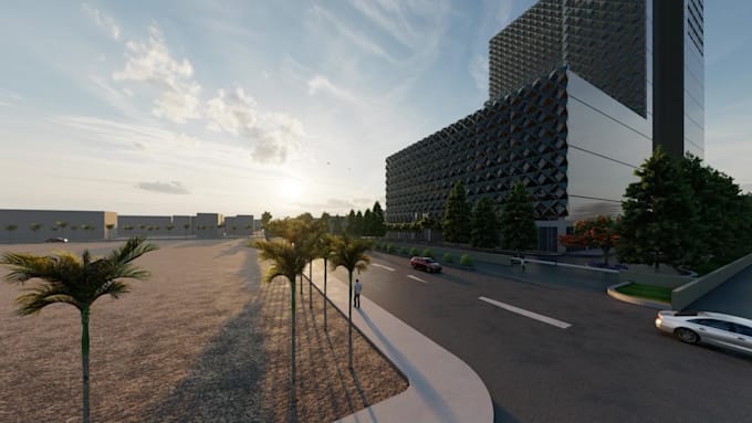 do 3d exterior and interior render or animation with lumion