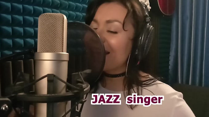 sing for you in jazz style, female vocals