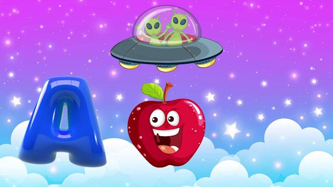 do colorful educational videos and animations for kids