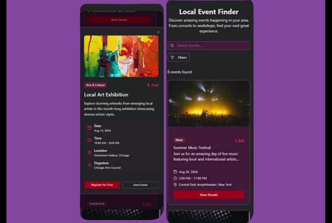 design a modern and user friendly mobile app UI in figma