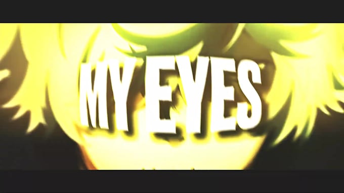 edit an anime video for you