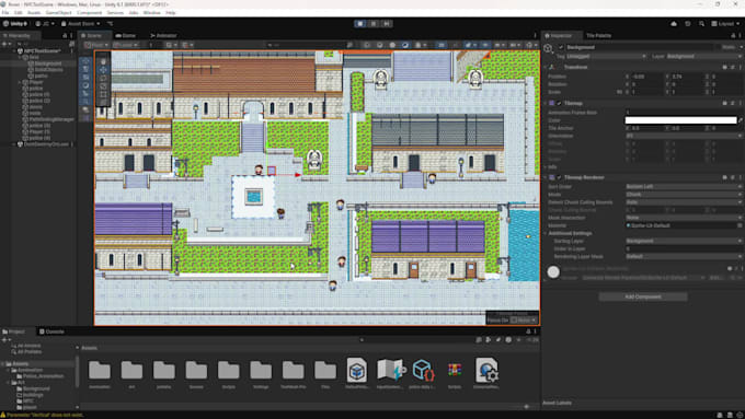 build modular unity npc systems with pathfinding, schedules, and ai logic
