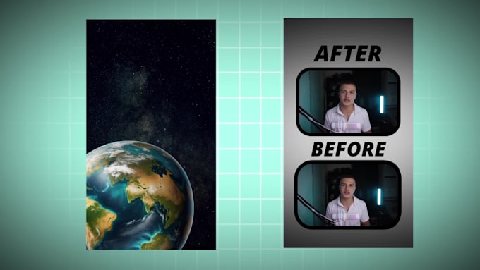 be short video editor, tik tok editor, instagram reels, youtube shorts videos