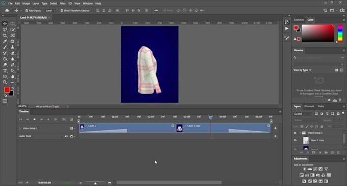 develop a lingerie set in clo3d programme