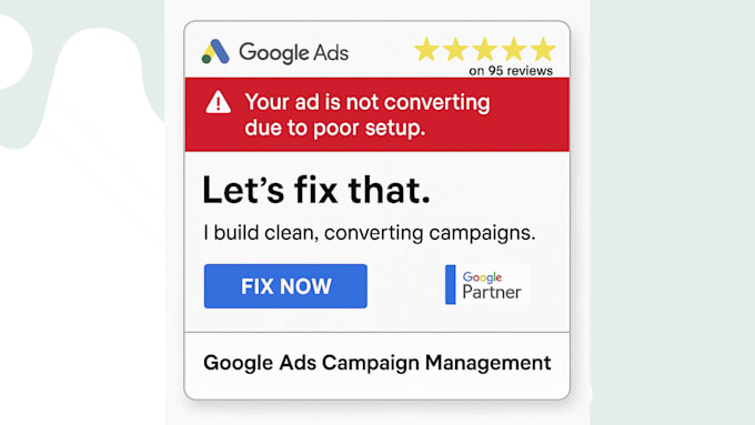 manage and optimize your existing google ads campaigns