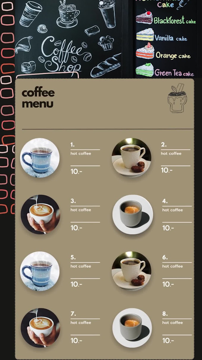 Design abstract logo, flyer, menu, newsletter and cards by Almas ...