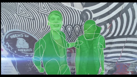 do rotoscoping , keying and masking