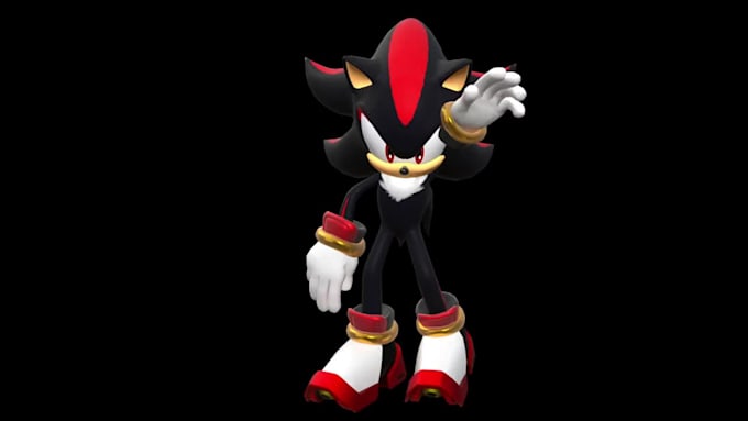 create unique sonic the hedgehog voice impression and custom 3d sonic animation