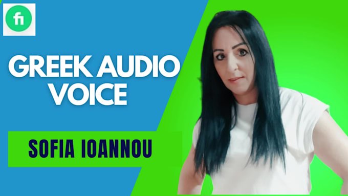 record in a professional studio with the sweetest  greek female voice over