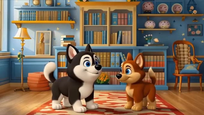 design and build 3d pixar style animations for you