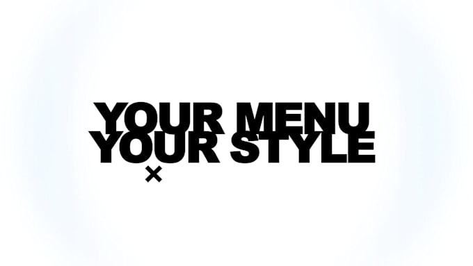 create a professional and modern qr digital menu for your cafe or restaurant