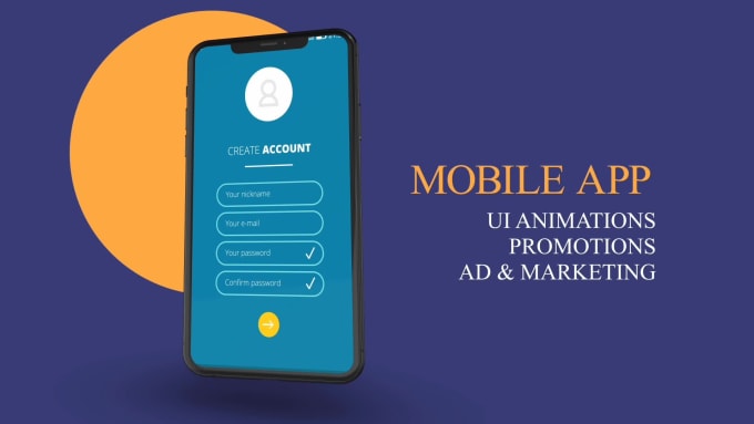 Create mobile app promotional animated video, ui animations by Umerjaved358  | Fiverr