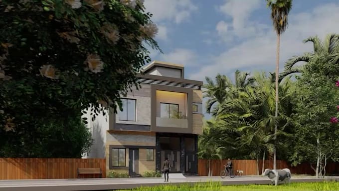 landscape design, architectural, 3d modeling and rendering