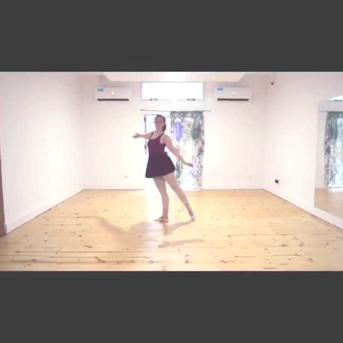 Teach ballet exercise at home by Meli1401 Fiverr