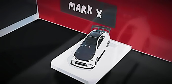 create 3d car model design for games