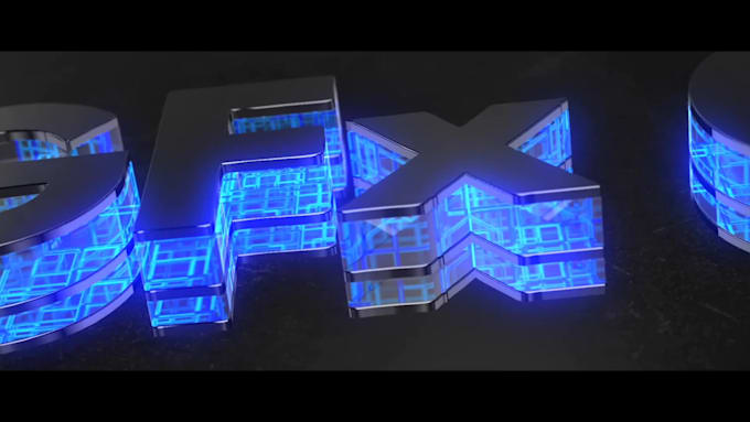 Create clean and stunning 3d logo intro animation by Gfxghost | Fiverr