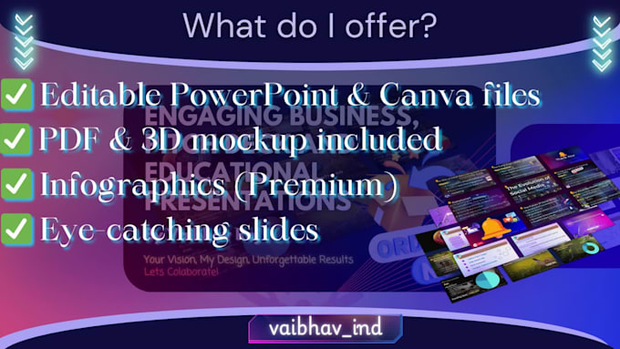 design professional stunning presentations