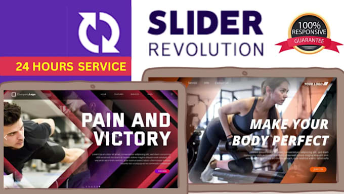 create outstanding responsive wordpress website slider with slider revolution