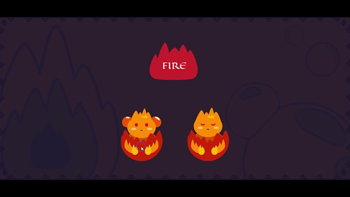 create custom rive animation, 2d characters and UI elements