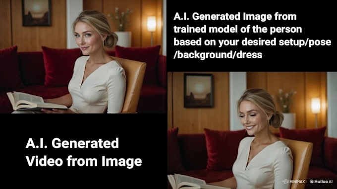 create ai video for you with kling runway, gen 3, hailuoai