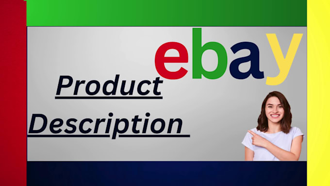 do ebay product listings for you
