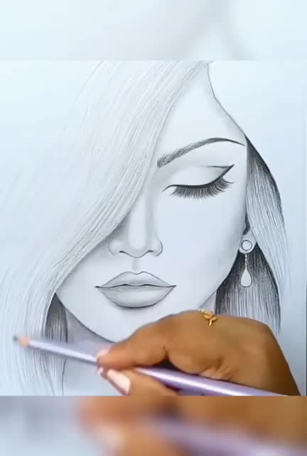 Draw 3 realistic pencil sketch from your photos by Dilusa | Fiverr