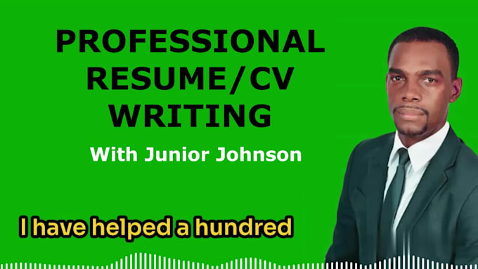 write professional ats friendly resume, CV and cover letter