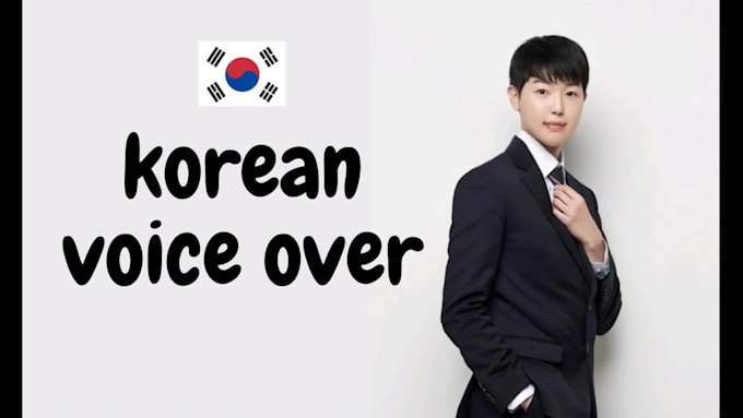 provide native korean voiceover