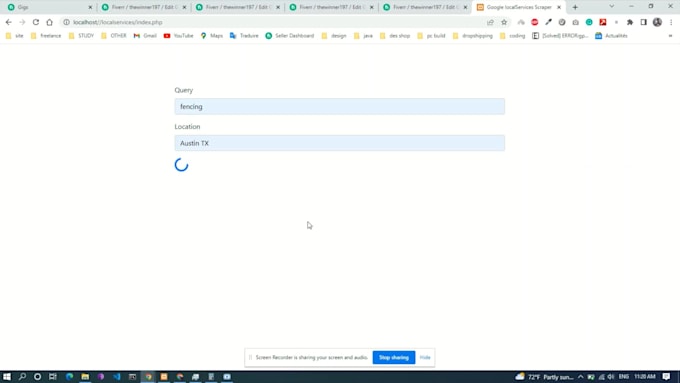 be your PHP and web scraping expert