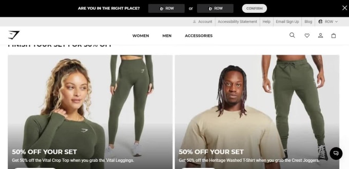 Activewear websites online
