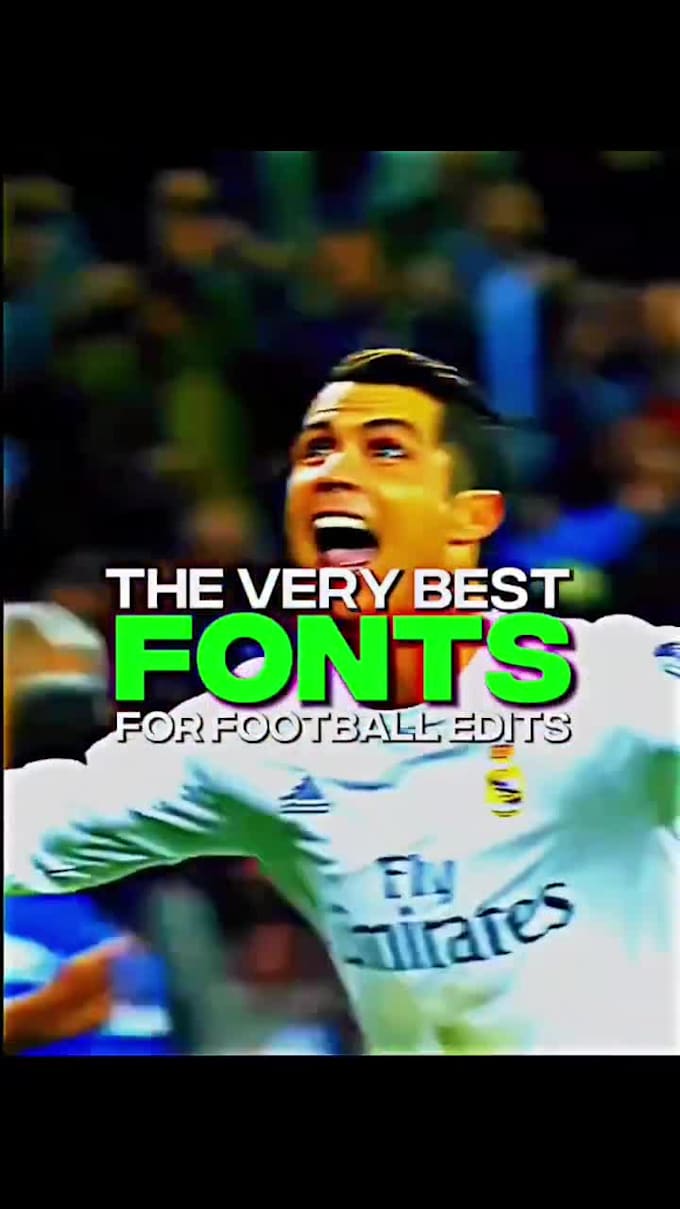 Make football edit for your tiktok, reel, and youtube short by