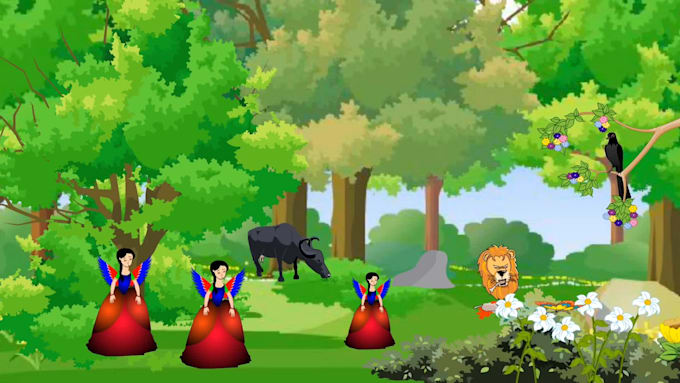 create 2d animation video