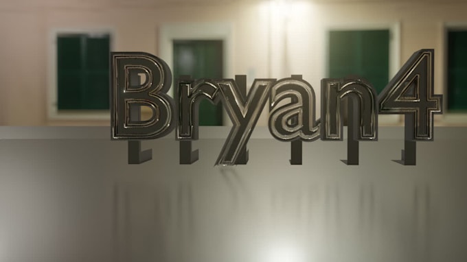 create and animate neon text