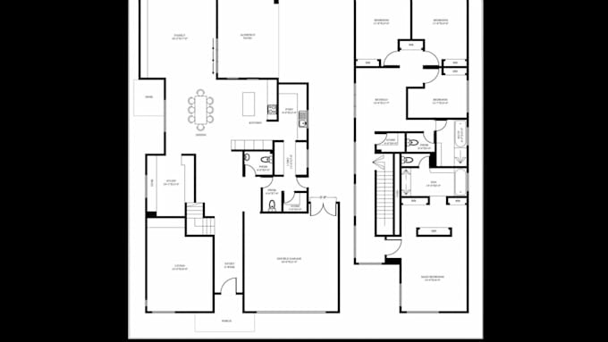 redraw 2d floor plan in autocad