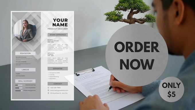 Write, edit, upgrade, design the perfect resume, cv for you by Rishi ...